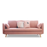 Nordic multicolored minimalist sofa